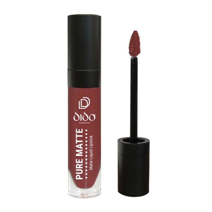 Dido Cosmetics Pure Matte Liquid Lipstick No 22 6ml