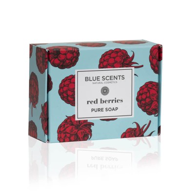 Blue Scents Soap Red Berries 135gr