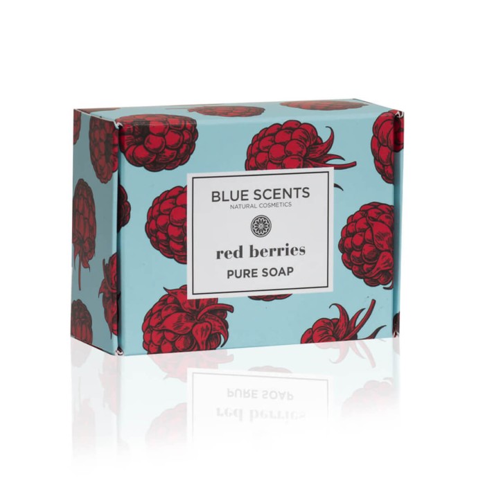 Blue Scents Soap Red Berries 135gr
