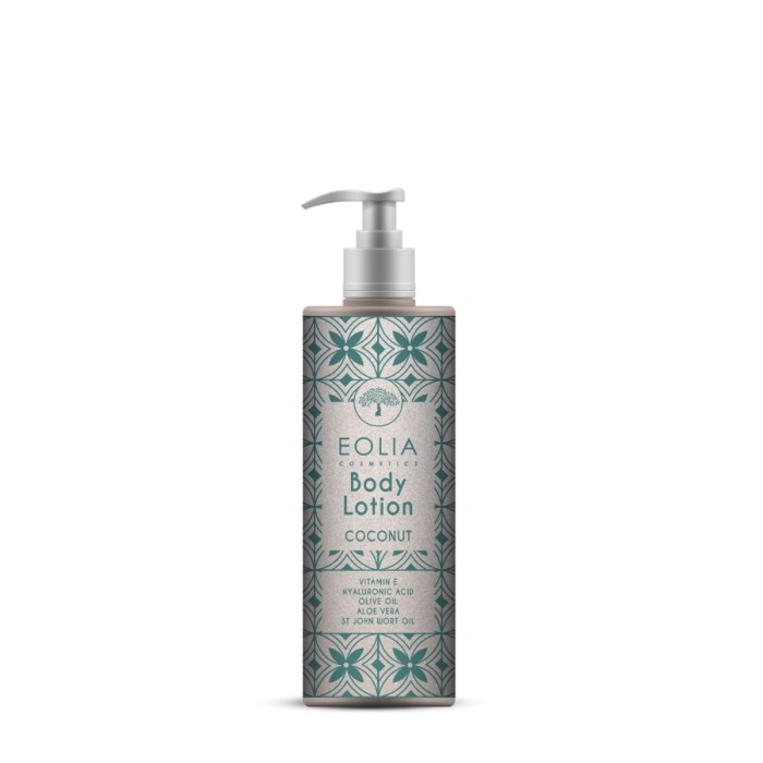 Eolia Body Lotion With Hyaluronic Acid Coconut 250ml