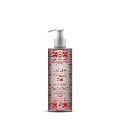 Eolia Shower Gel With Hyaluronic Acid Oud Rose 250ml