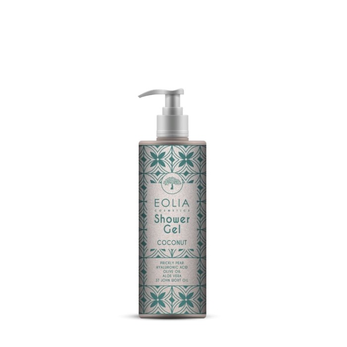 Eolia Shower Gel With Hyaluronic Acid Coconut 250ml
