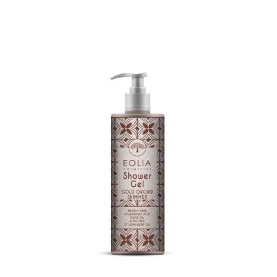 Eolia Shower Gel With Hyaluronic Acid Gold Orchid Shimmer Bronze 250ml