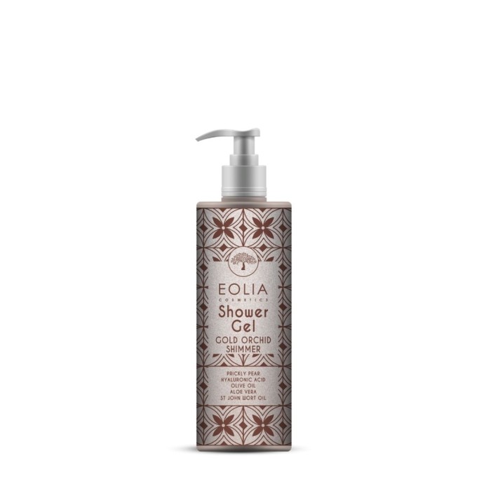 Eolia Αφρόλουτρο με Υαλουρονικό Οξύ Gold Orchid Shimmer Bronze 250ml