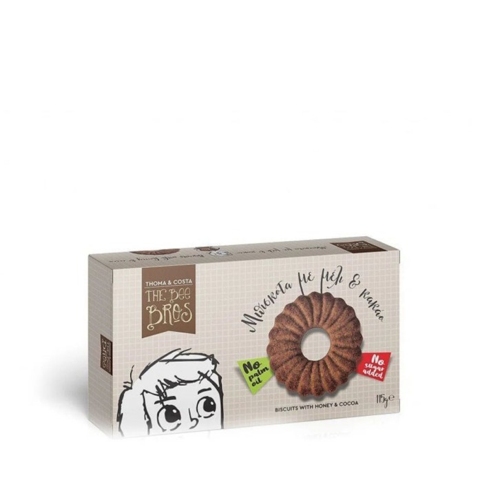 The Bee Bros Μπισκότα Με Μέλι & Κακάο 115g