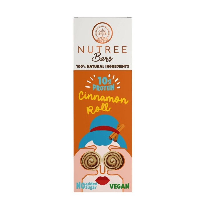 Nutree Cinnamon Roll Protein Bar 50g