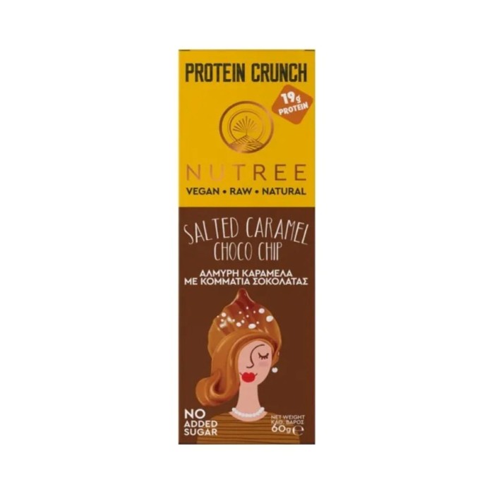 Nutree Salted Caramel Choco Chip Protein Bar 50g