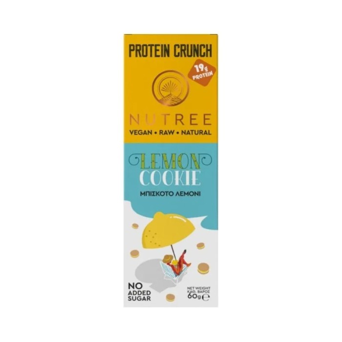 Nutree Lemon Cookie Μπάρα Πρωτεΐνης 50g