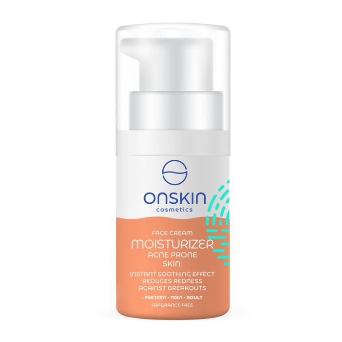 Onskin Cosmetics Face Cream Acne Prone Moisturizer 50ml