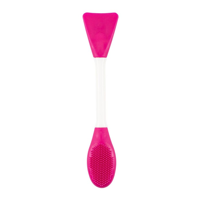 Face Spatula & Scrub Fucsia