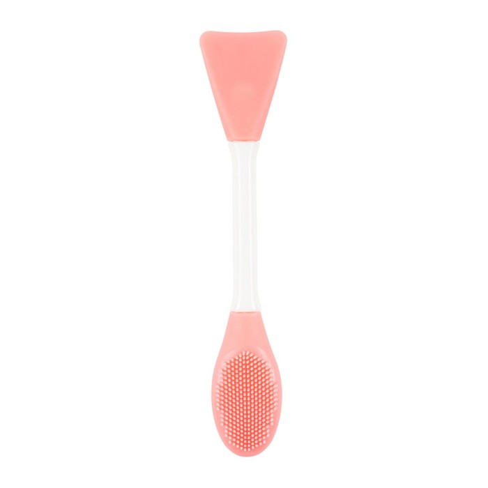 Face Spatula & Scrub Pink