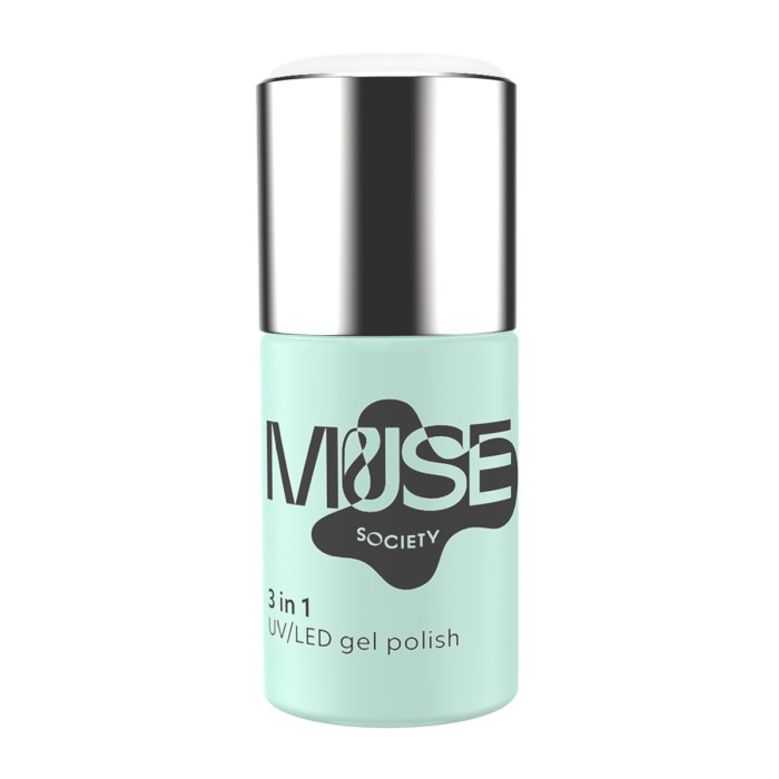 Muse Society UV/LED Semi-permanent Nail Polish 001 True White 10ml