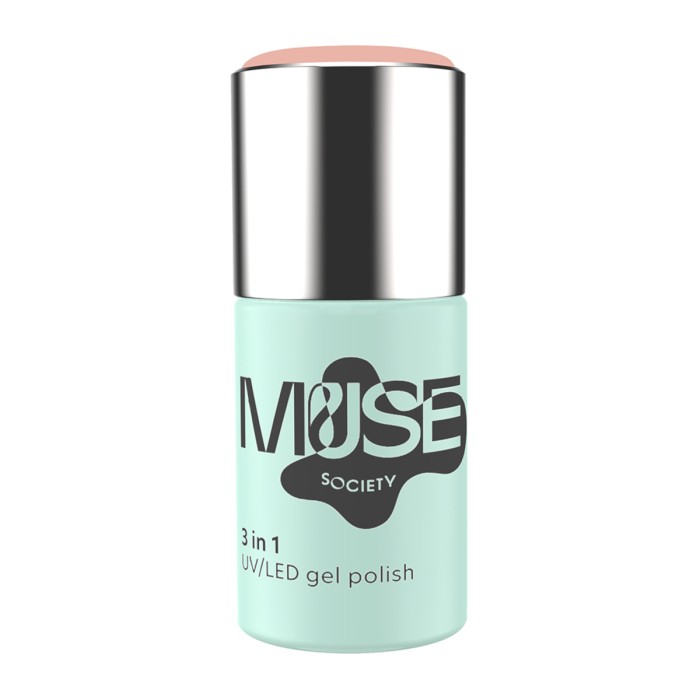 Muse Society UV/LED Semi-permanent Nail Polish 006 Sheer Joy 10ml