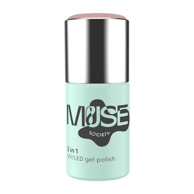 Muse Society UV/LED Ημιμόνιμο Βερνίκι Νυχιών 007 Ballet Core 10ml