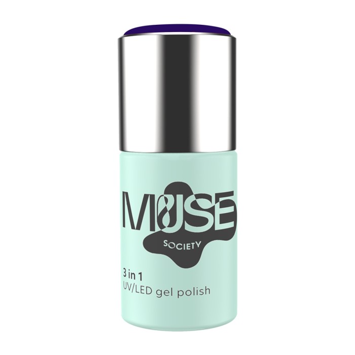 Muse Society UV/LED Semi-permanent Nail Polish 017 Midnight Blue 10ml