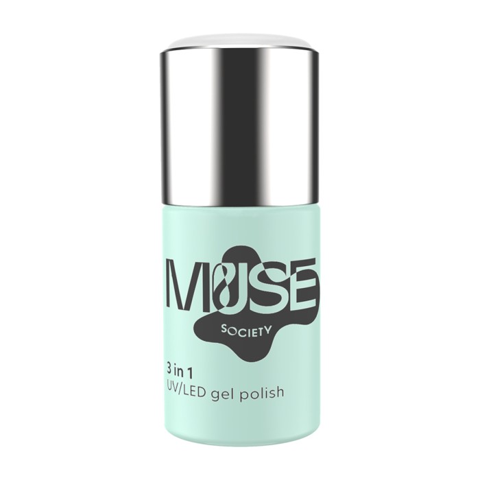 Muse Society UV/LED Semi-permanent Nail Polish 020 Pearly White 10ml