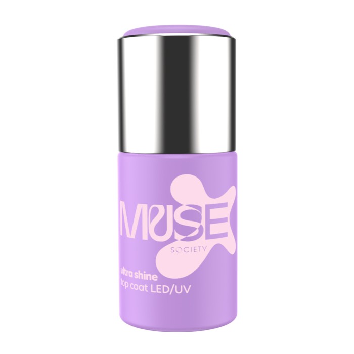 Muse Society UV/LED Semi-permanent Top Coat Ultra Shine 10ml