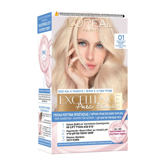 LOreal Paris Excellence Creme No 01 Natural Hyperblond, 48ml