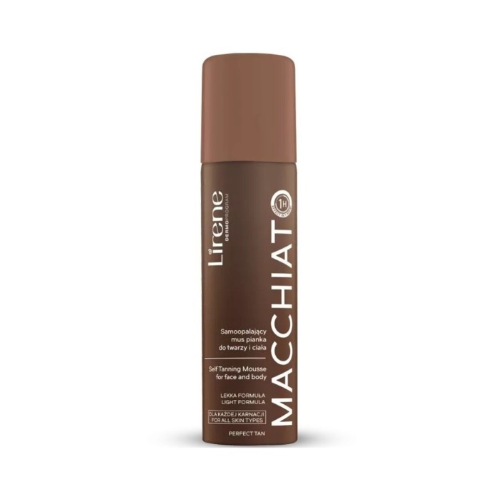 Lirene Perfect Tan Face & Body Self-Tanning Mousse Macciato 150ml