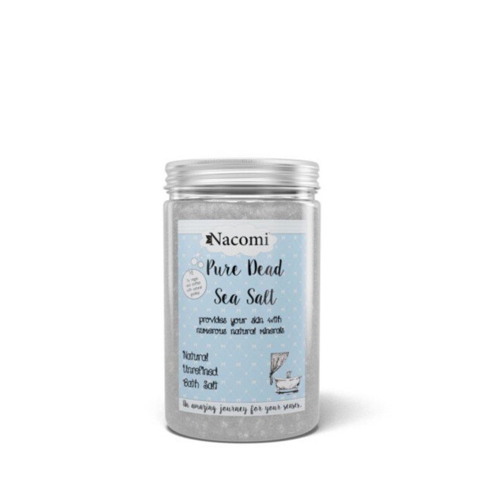 Nacomi Dead Sea Salt Pure Καθαρό Αλάτι Νεκράς Θάλασσας 1400g