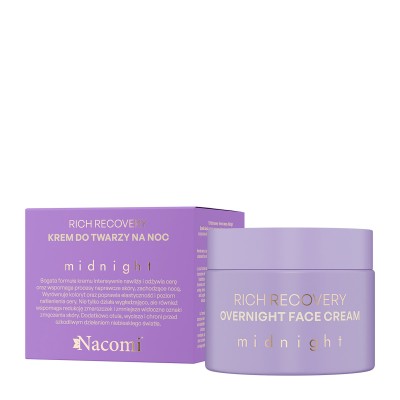 Nacomi Rich Recovery Overnight Face Cream Midnight 40ml