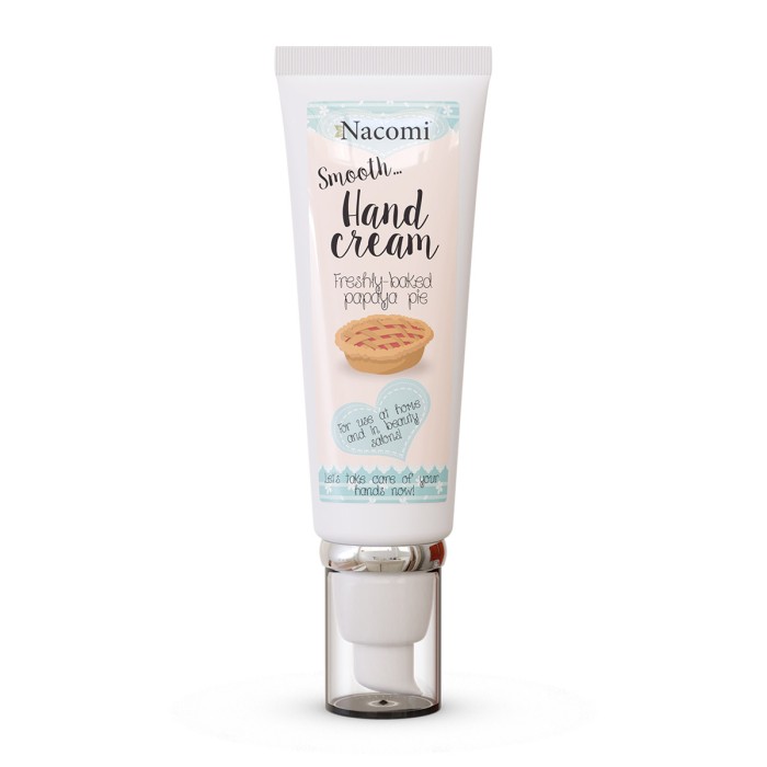 Nacomi Smooth Hand Cream Κρέμα Χεριών Freshly Baked Papaya Pie 85ml