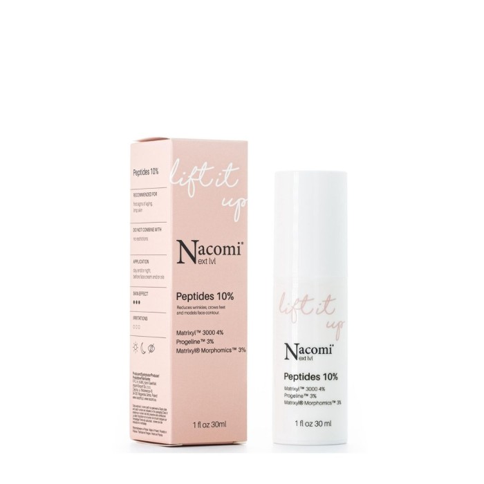 Nacomi Peptides 10% Face Serum Ορός Προσώπου με Πεπτίδια 30ml