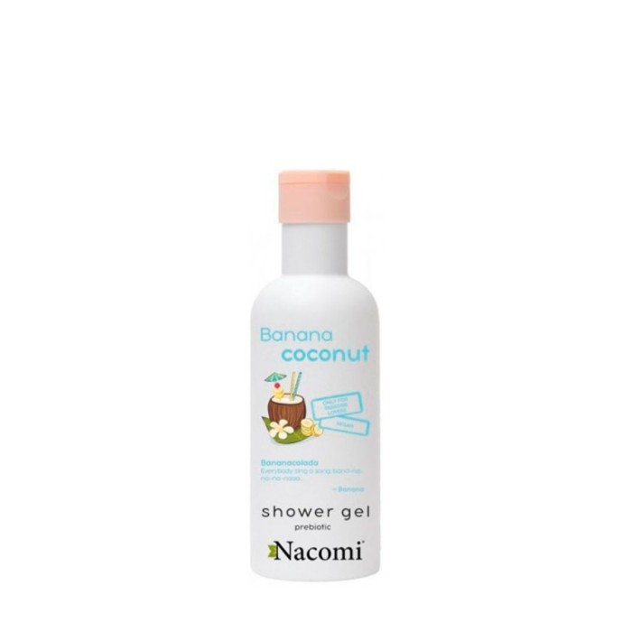 Nacomi Shower Gel Banana Coconut Αφρόλουτρο 300ml