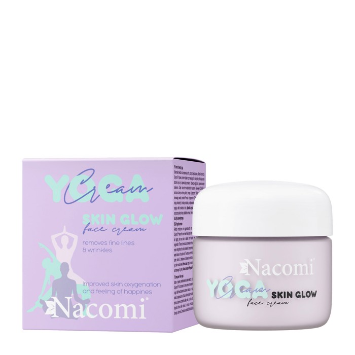 Nacomi Yoga Skinglow Face Cream Κρέμα Προσώπου Λάμψης 50ml