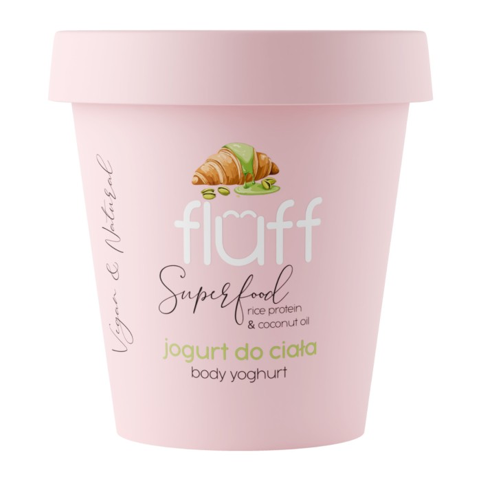 Fluff Croissant Pistachio Γιαούρτι Σώματος 180ml