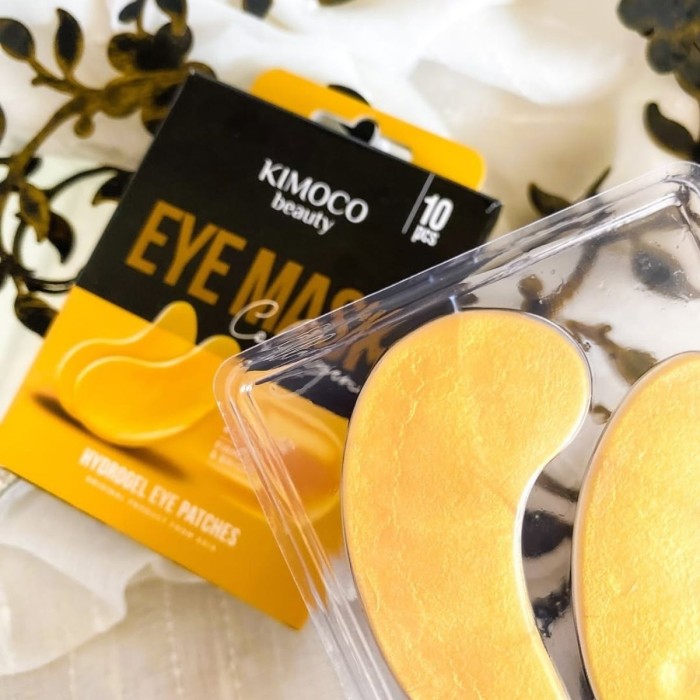 Kimoco Beauty Hydrogel, Collagen & Colloidal Gold Μάσκα Ματιών 10τμχ