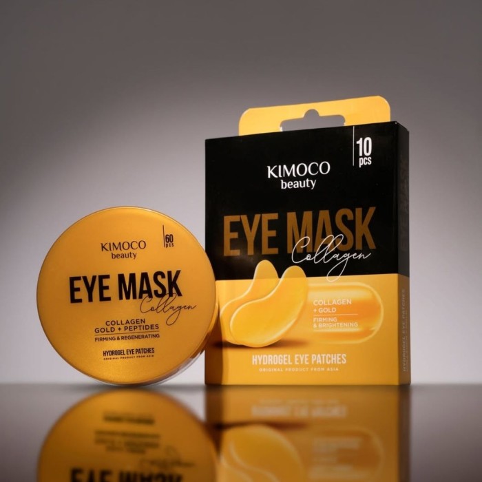 Kimoco Beauty Hydrogel, Collagen & Colloidal Gold Μάσκα Ματιών 10τμχ