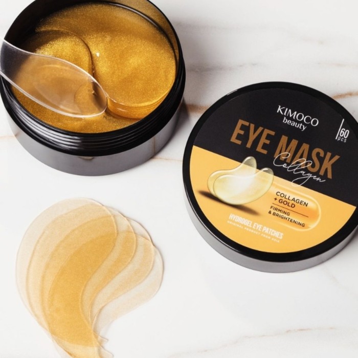 Kimoco Beauty Hydrogel, Collagen & Gold Eye Mask 60pcs