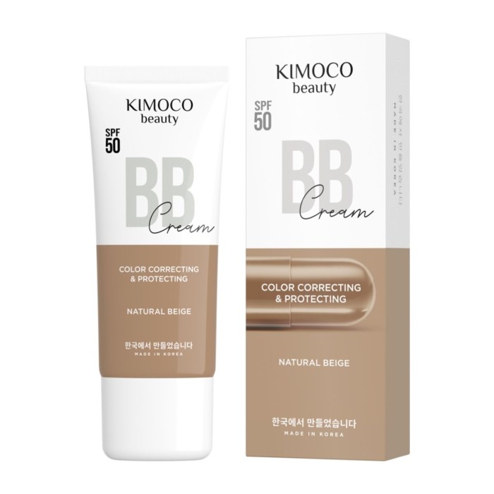 Kimoco Beauty BB Moisturizing Day Cream SPF50 Natural Beige 40ml
