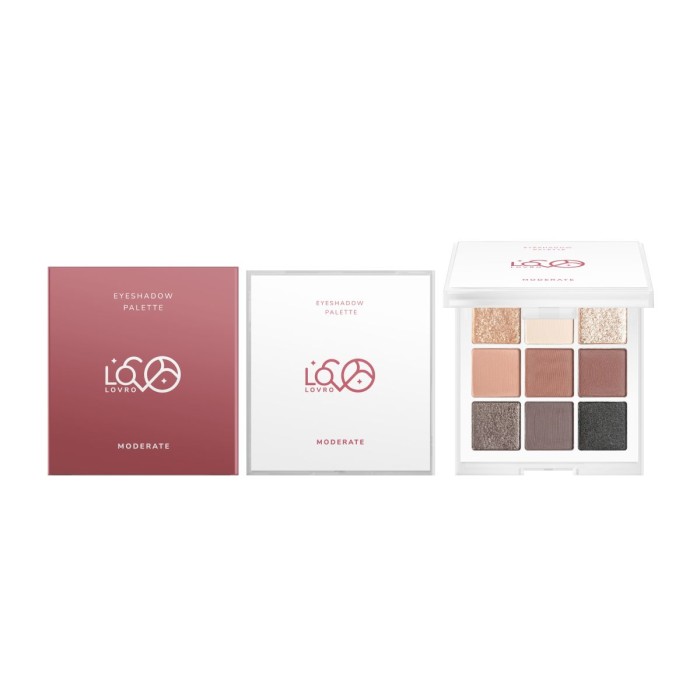 Lovro Moderate Eyeshadow Pallete