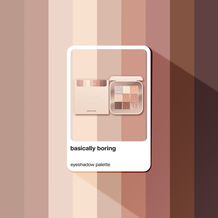 Poppy Head Eyeshadow Palette Basically Boring