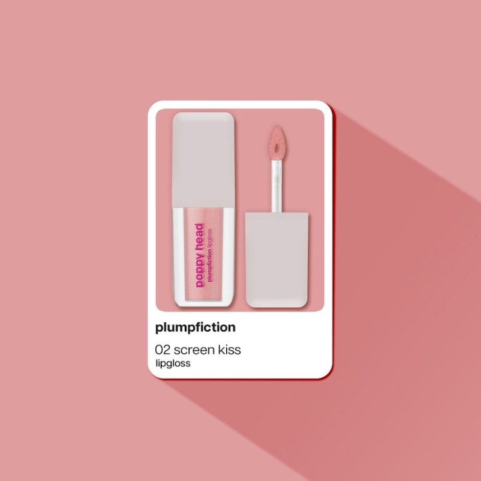 Poppy Head Plumpfiction Lipgloss 02 Screen Kiss