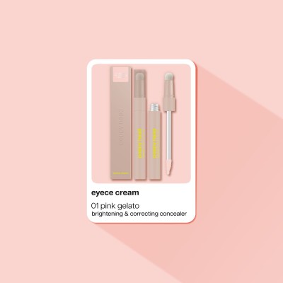 Poppy Head Concealer Eyece Cream 01 Pink Gelato