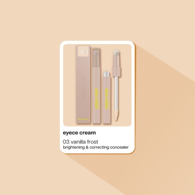 Poppy Head Concealer Eyece Cream 03 Vanilla Frost