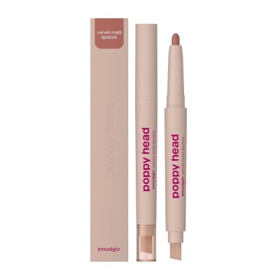 Poppy Head Lip Crayon Smudgic 03 Dusky Allure