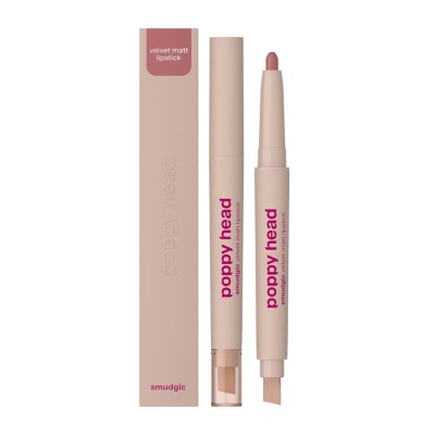 Poppy Head Lip Crayon Smudgic 06 Charm Whisper
