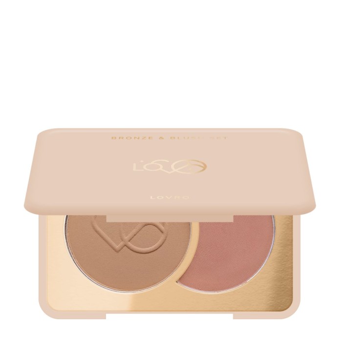 Lovro Bronze & Blush Set
