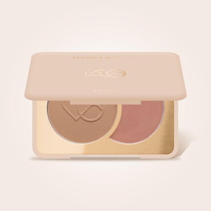 Lovro Bronze & Blush Set