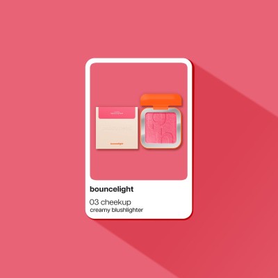 Poppy Head Creamy Highlihting Blush Bouncelight 03 Cheekup