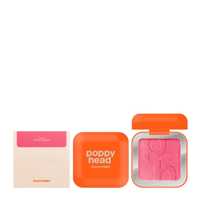 Poppy Head Creamy Highlihting Blush Bouncelight 03 Cheekup