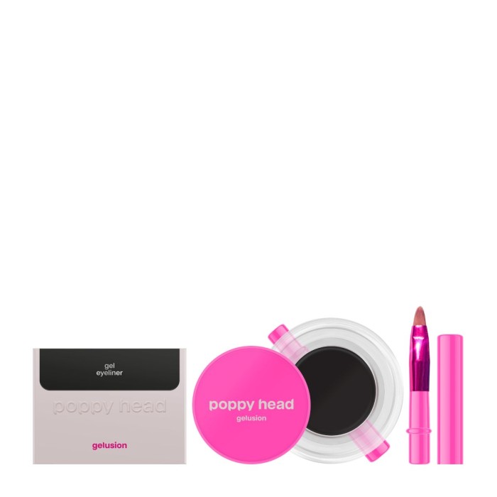 Poppy Head Gel Eyeliner Gelusion 01 Darspell