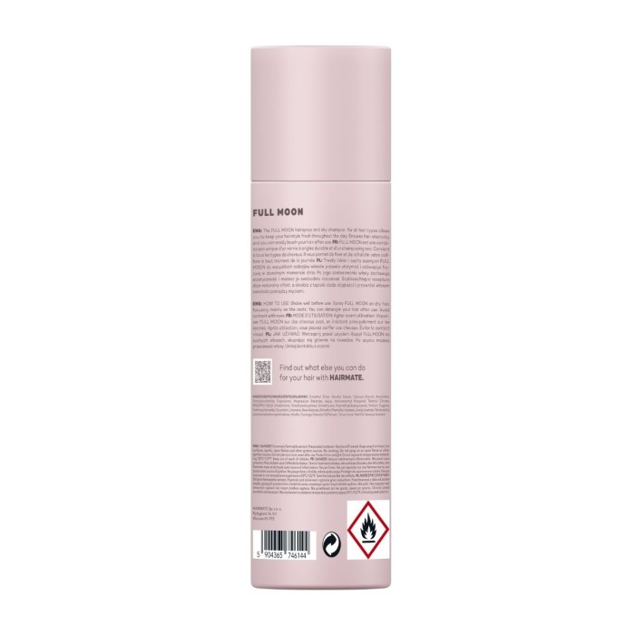 HAIRMATE FULL MOON - 2 in 1 Hairspray & Dry Shampoo, 250 ml