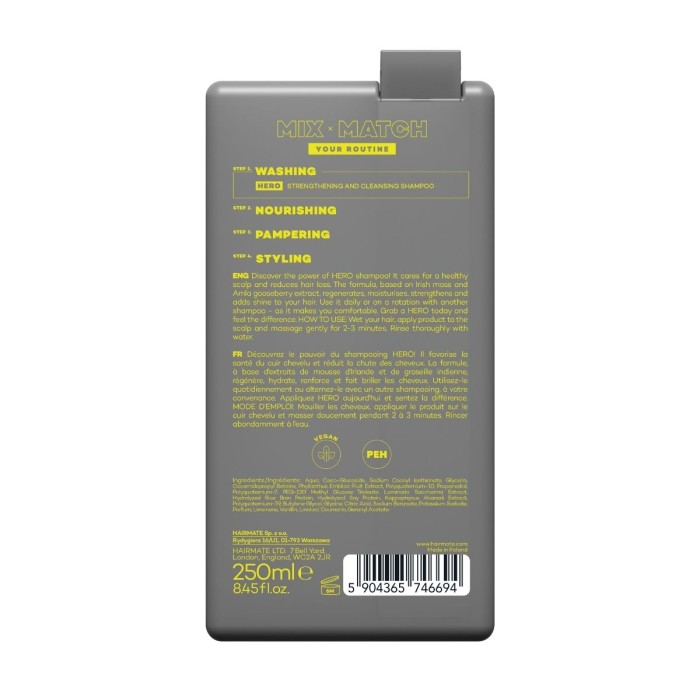 HAIRMATE HERO - Anti -Hair Loss Shampoo, 250ml
