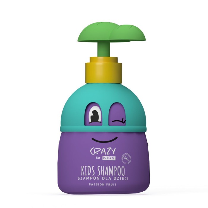 Hiskin Crazy Kids Shampoo for Kids Passion Fruit 300ml