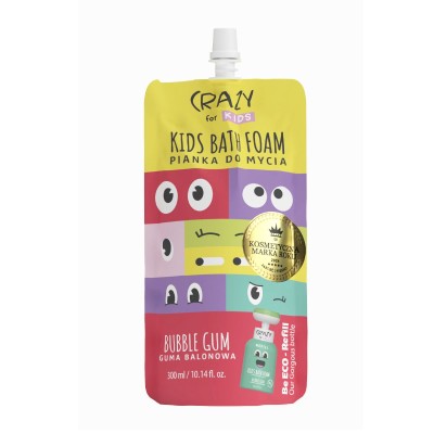 Hiskin Crazy Kids Ανταλλακτικό  Παιδικός Αφρός Μπάνιου 300ml